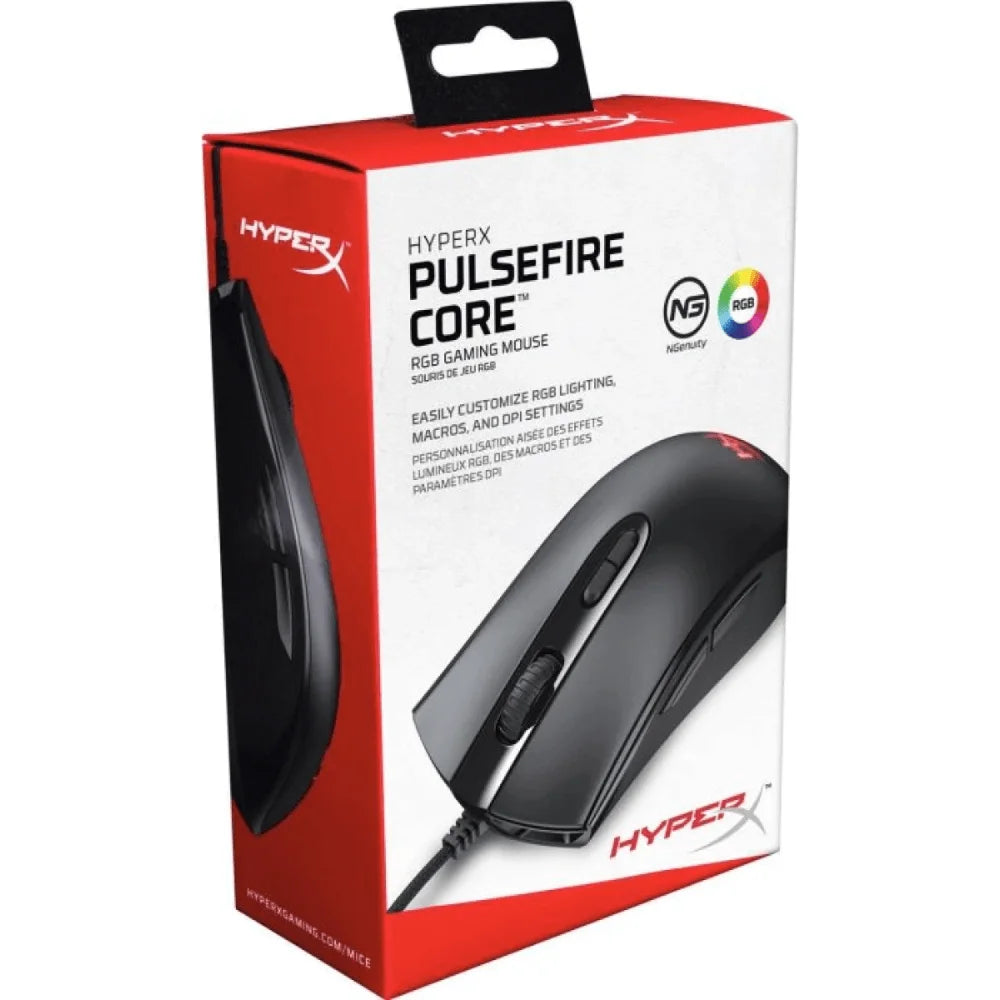 Hyperx pulsefire core rgb gaming mouse usb - mouse