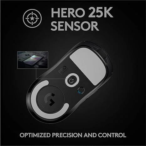 Logitech g pro x superlight mouse for ultimate ultra-lightweight gaming performance - mouse