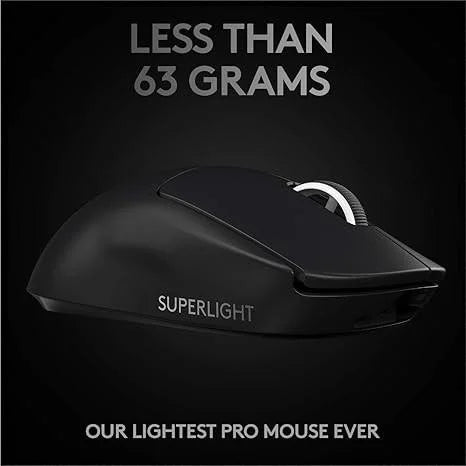 Logitech g pro x superlight mouse for ultimate ultra-lightweight gaming performance - mouse