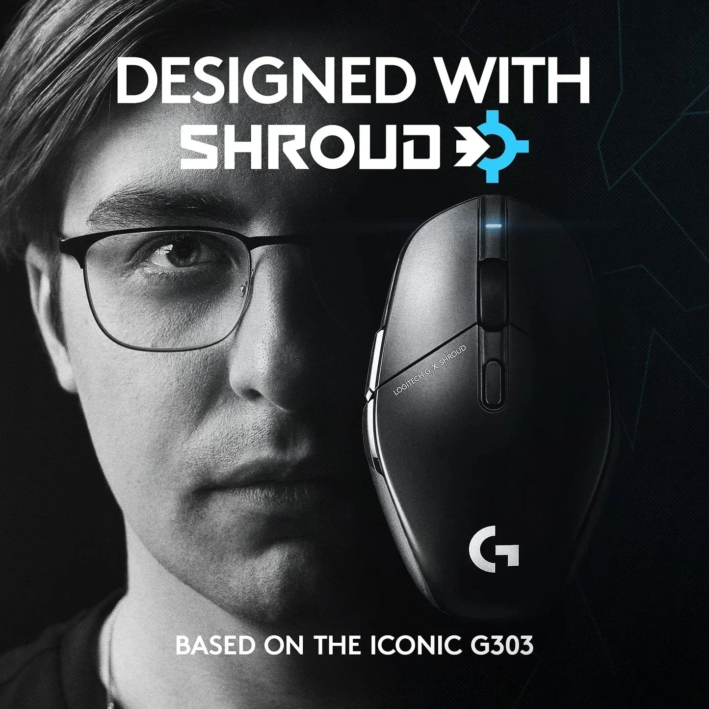 Logitech g303 shroud edition wireless mouse - mouse’s