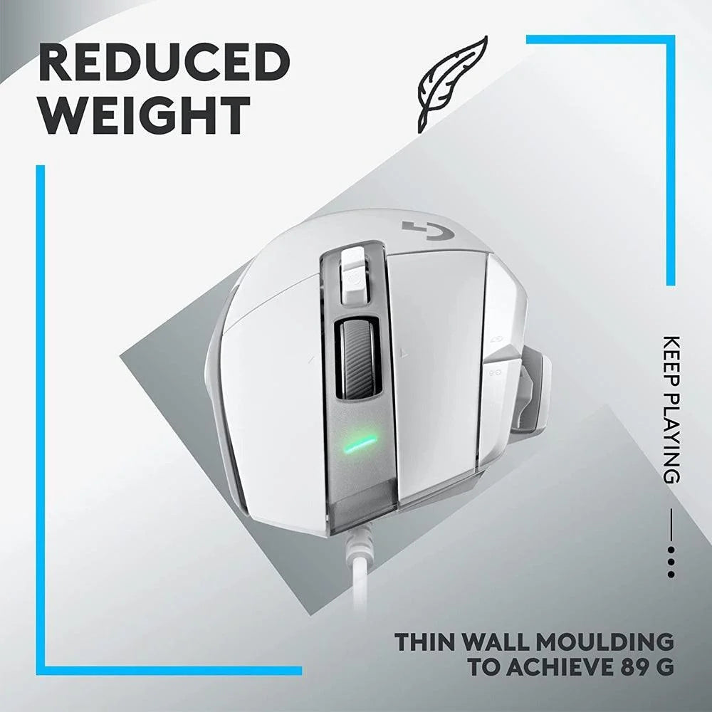 Logitech g502 x gaming mouse - precision engineered for optimal performance - mouse