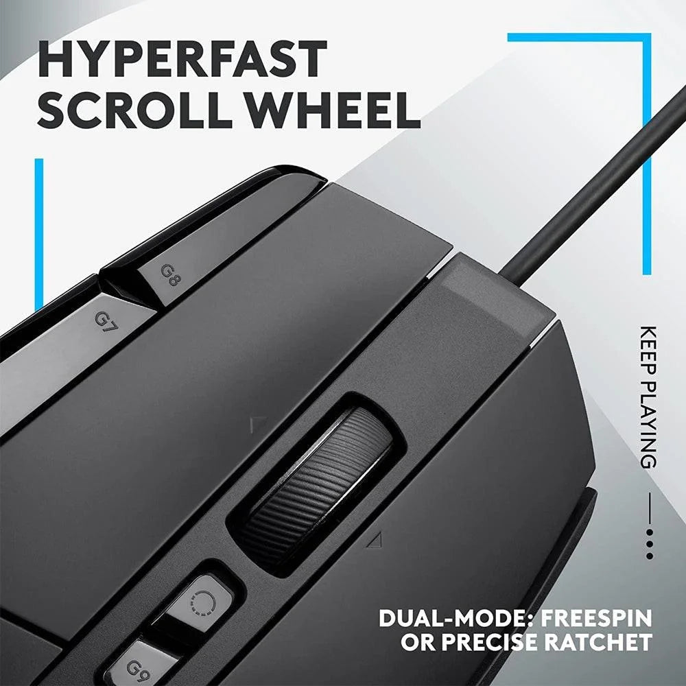 Logitech g502 x gaming mouse - precision engineered for optimal performance - mouse