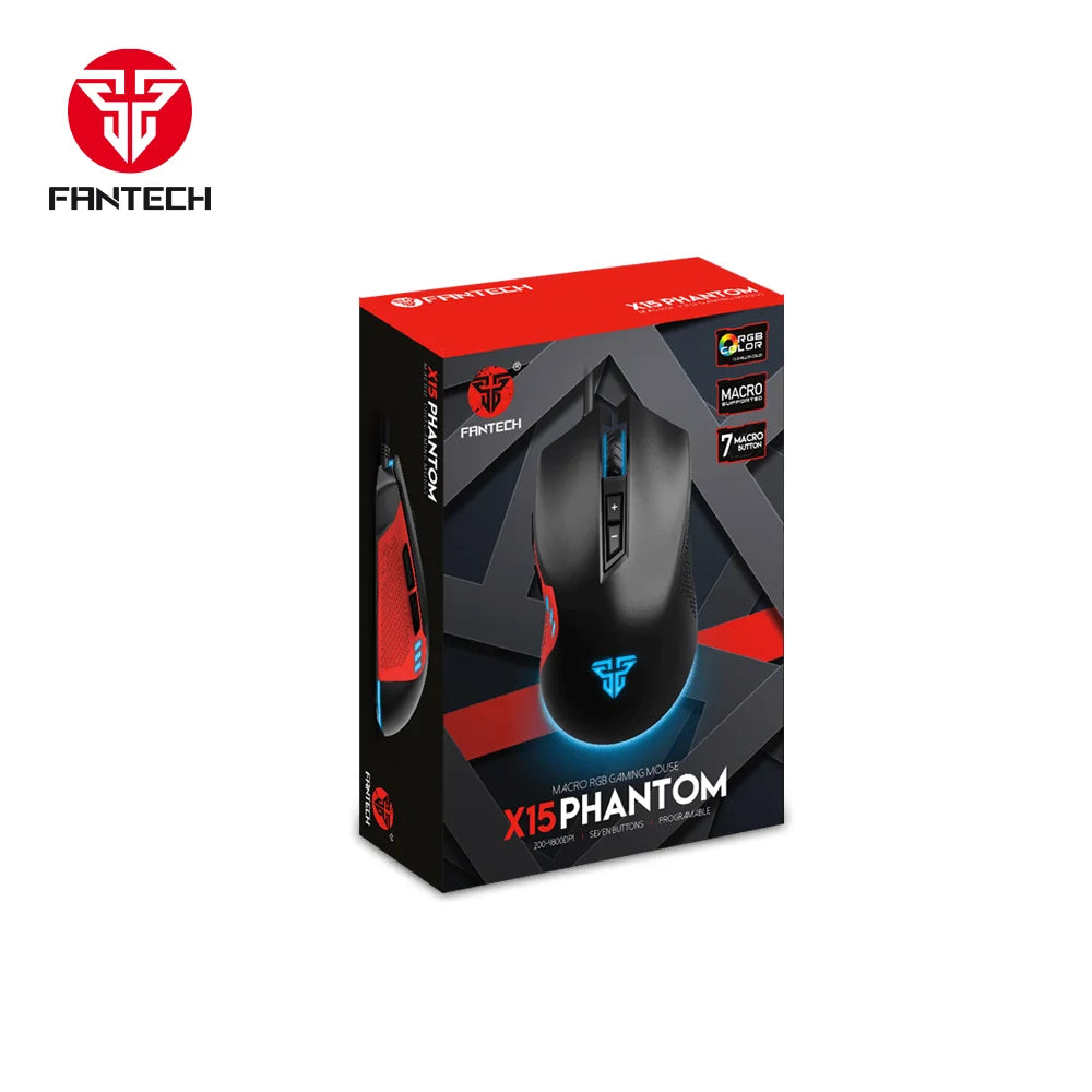 Phantom x15 rgb gaming mouse - mouse