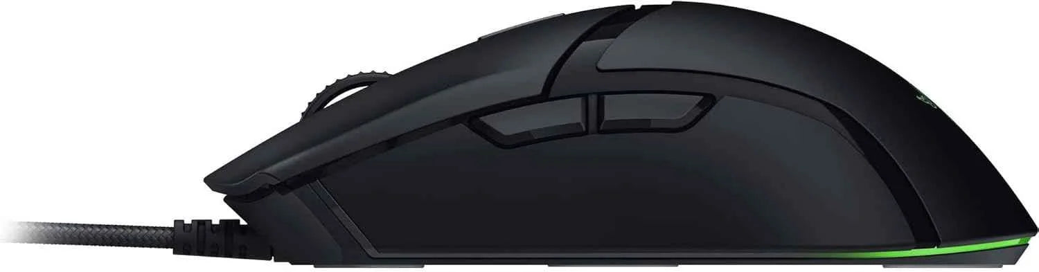 Razer cobra gaming mouse: 58g gen-3 optical switches chroma rgb lighting, - mouse
