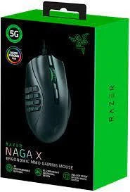 Razer naga x wired mmo 16k optical sensor 16 programmable buttons - mouse’s
