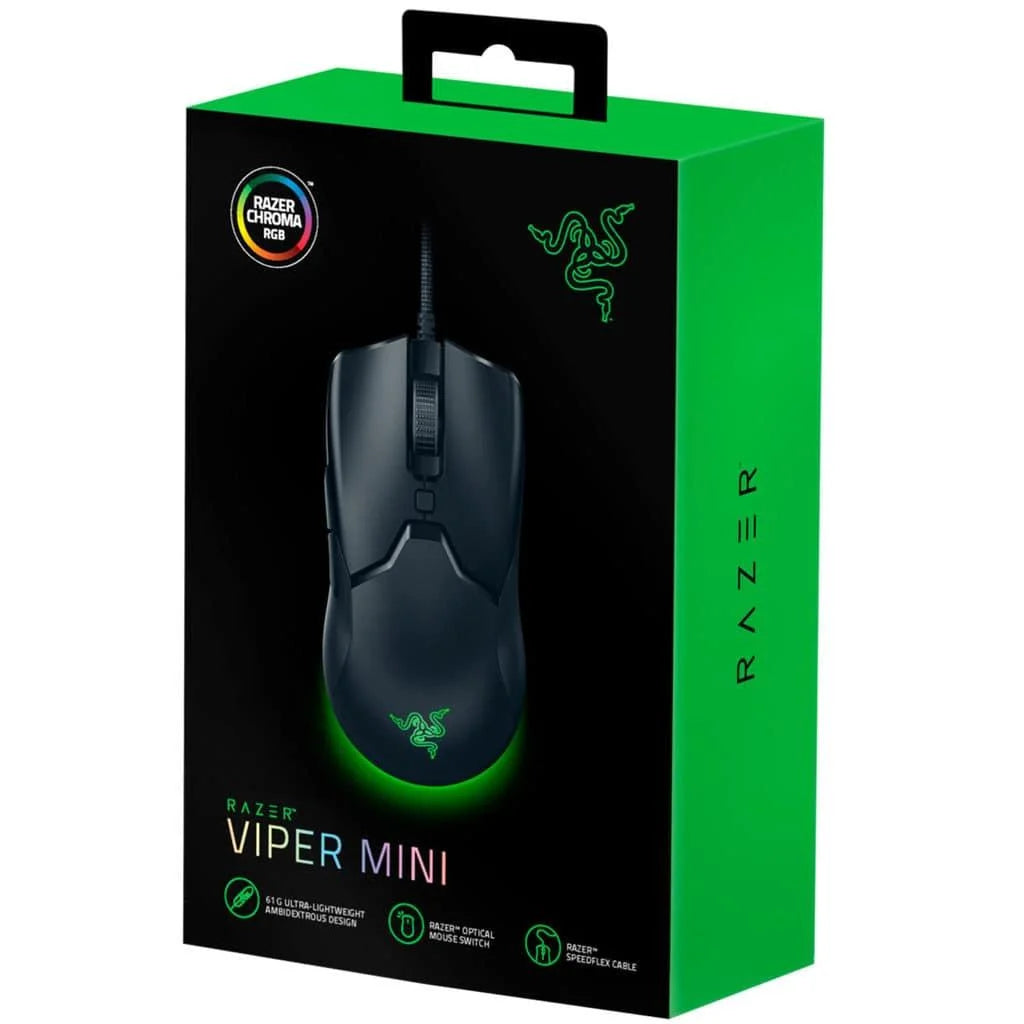 Razer viper mini ultralight gaming mouse 8500 dpi optical sensor - mouse’s
