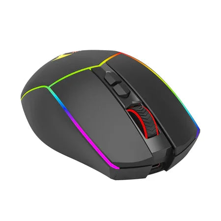 Redragon axe pro m814rgb 3 modes connections gaming mouse - mouse’s