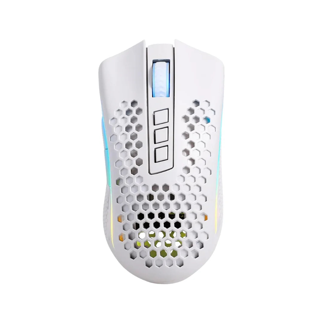 Redragon mouse gamer storm pro m808w-ks white wireless - mouse