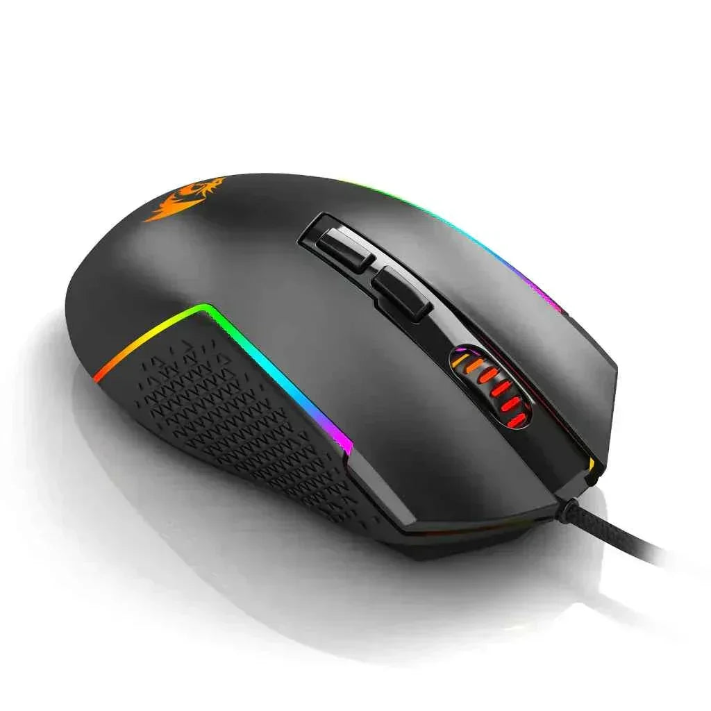 Redragon m613-rgb gaming mouse wired trident lite (black) - mouse