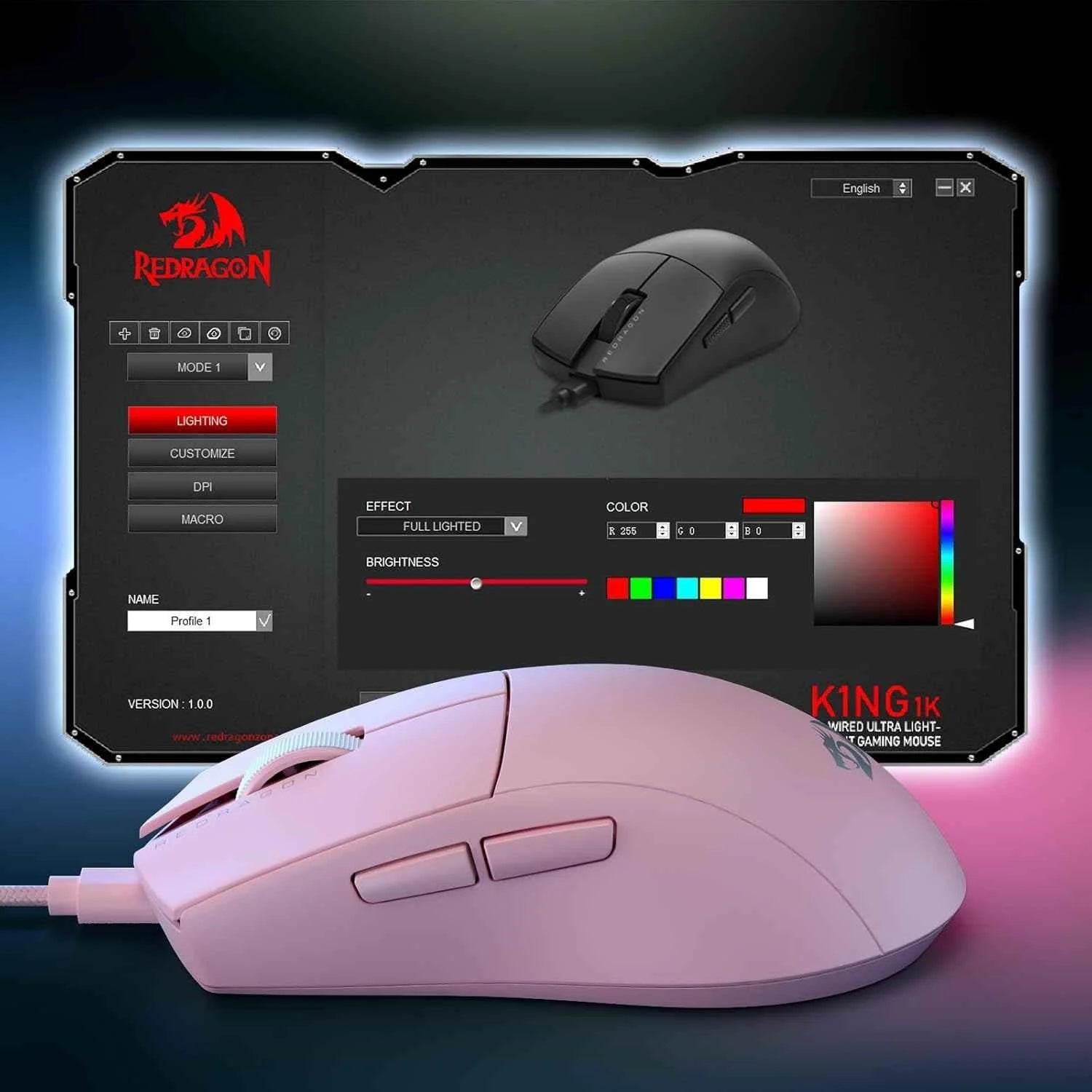 Redragon m724 wired gaming mouse - mouse