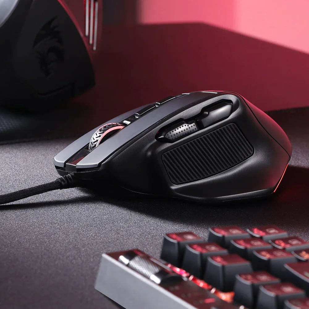 Redragon m806 gaming mouse - unmatched precision and performance for gamers - mouse