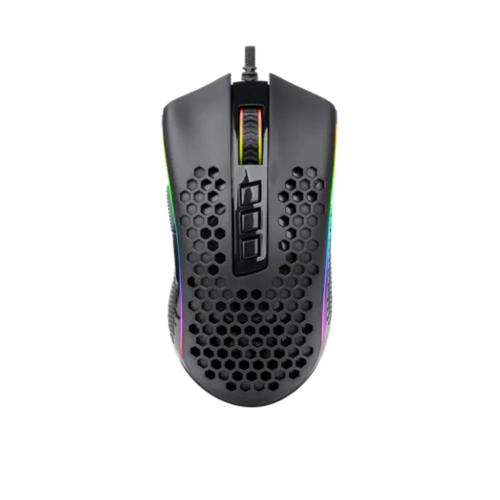 Redragon m808 storm gaming mouse - 85g ultralight rgb honeycomb shell - mouse