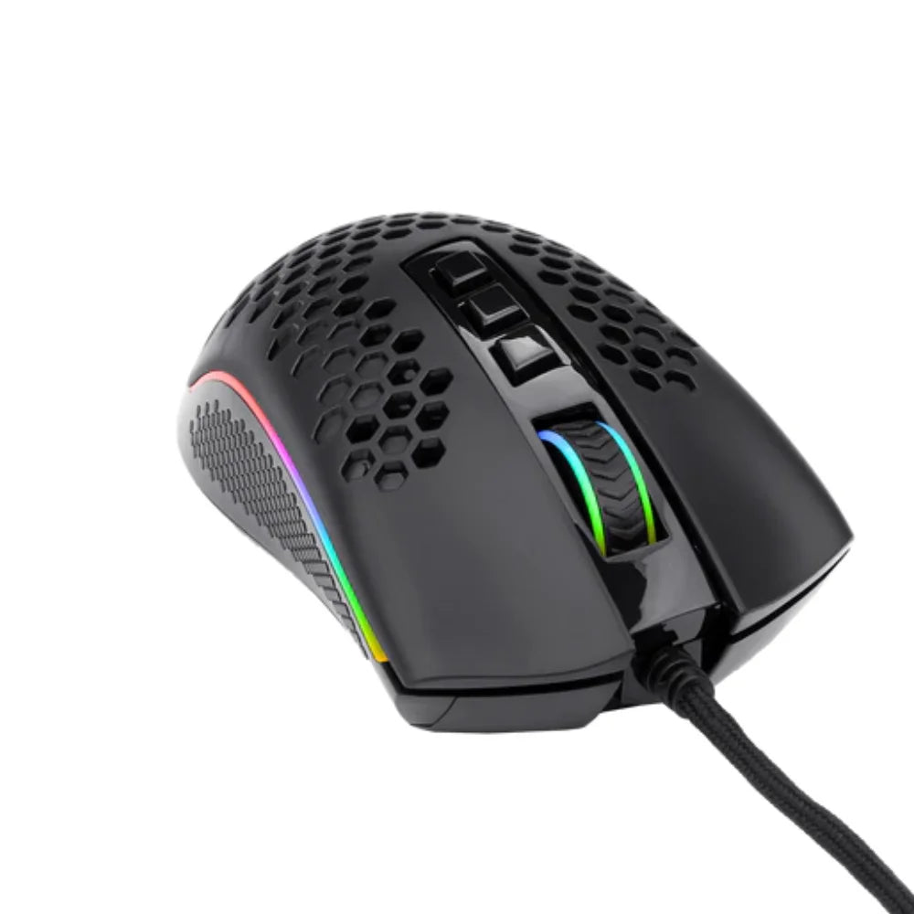 Redragon m808 storm gaming mouse - 85g ultralight rgb honeycomb shell - mouse