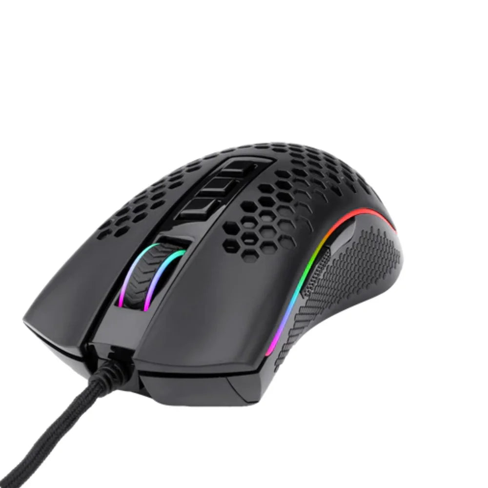 Redragon m808 storm gaming mouse - 85g ultralight rgb honeycomb shell - mouse