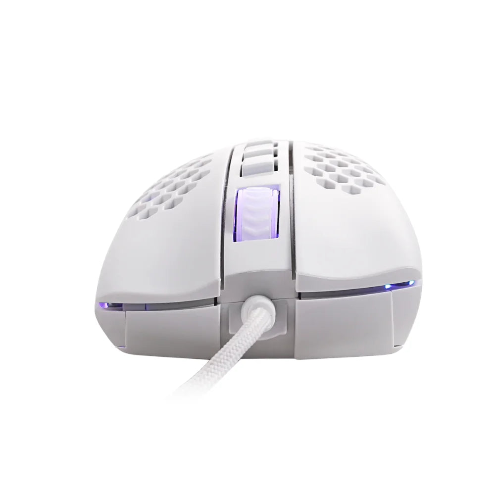 Redragon m808 storm white gaming mouse - lightweight rgb design with high precision performance - mouse