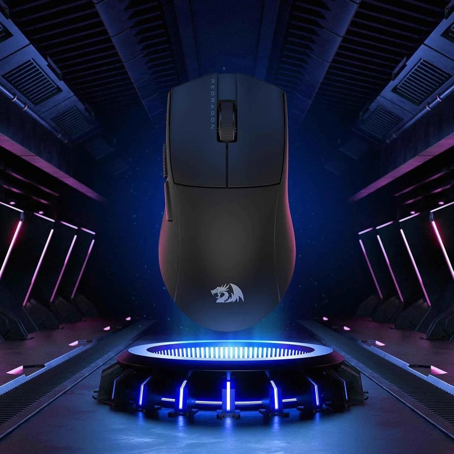 Redragon m916 pro wireless gaming mouse 3-mode 4k dpi (26000) - mouse