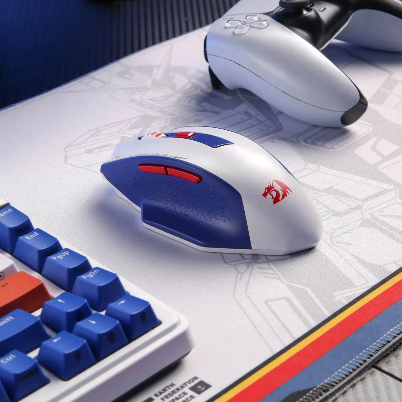 Redragon m994 wireless gaming mouse - bluetooth connectivity & ergonomic design