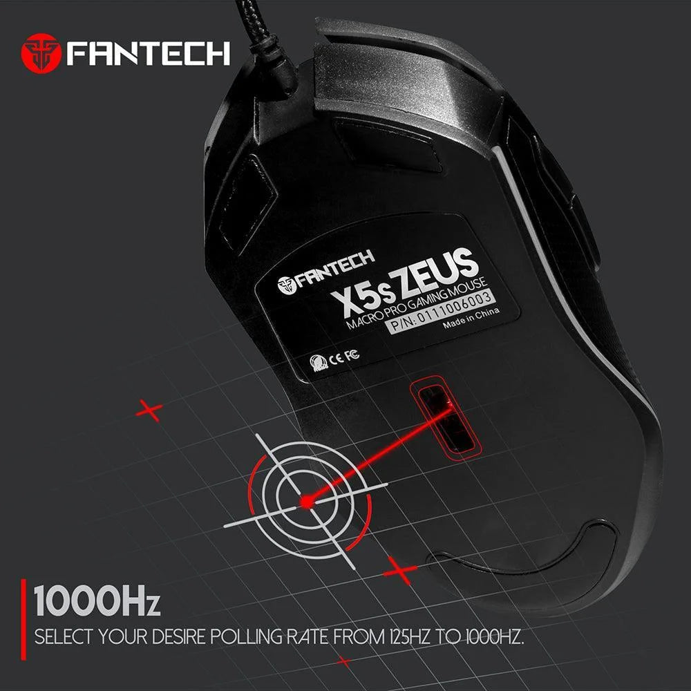Zeus x5s macro pro gaming mouse - mouse