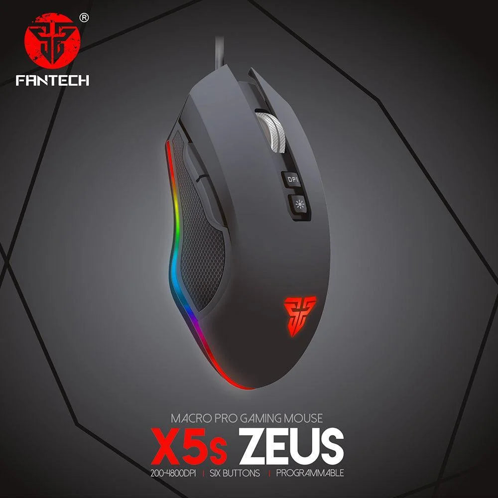 Zeus x5s macro pro gaming mouse - mouse
