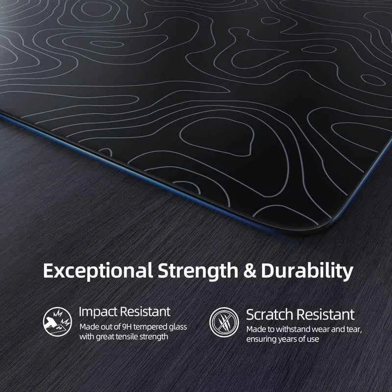 Attack shark cm05 tempered glass gaming mouse pad - mousepad