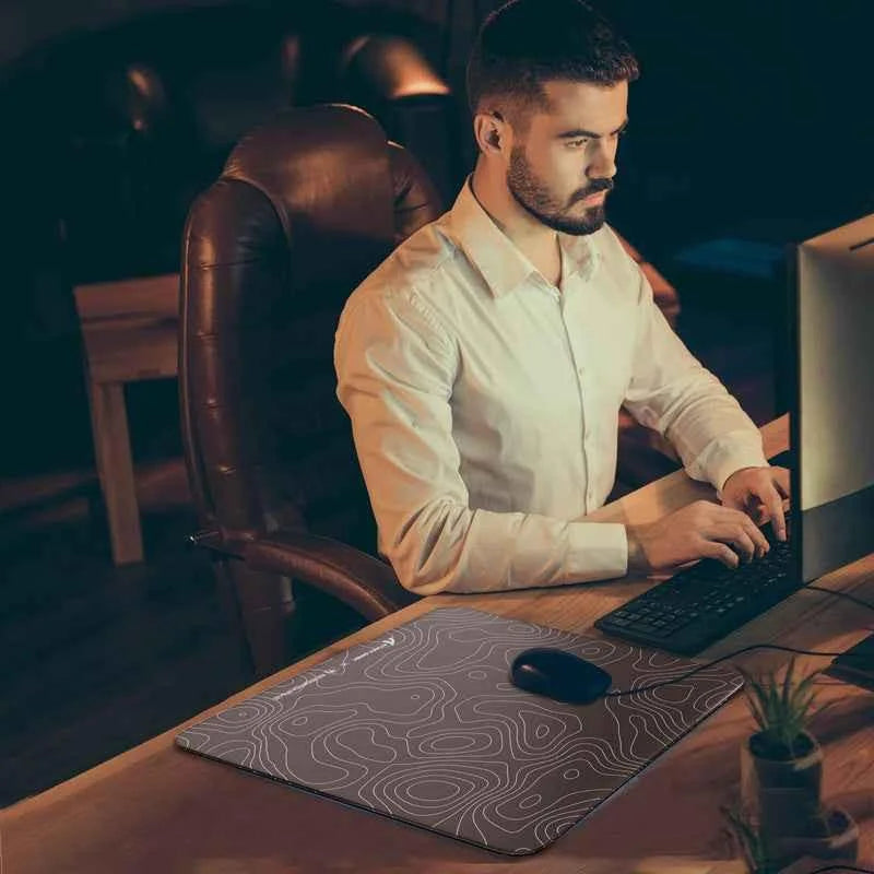 Attack shark cm05 tempered glass gaming mouse pad - mousepad