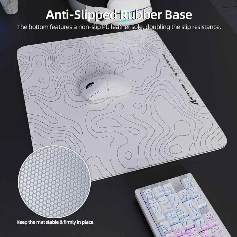 Attack shark cm05 tempered glass gaming mouse pad - mousepad