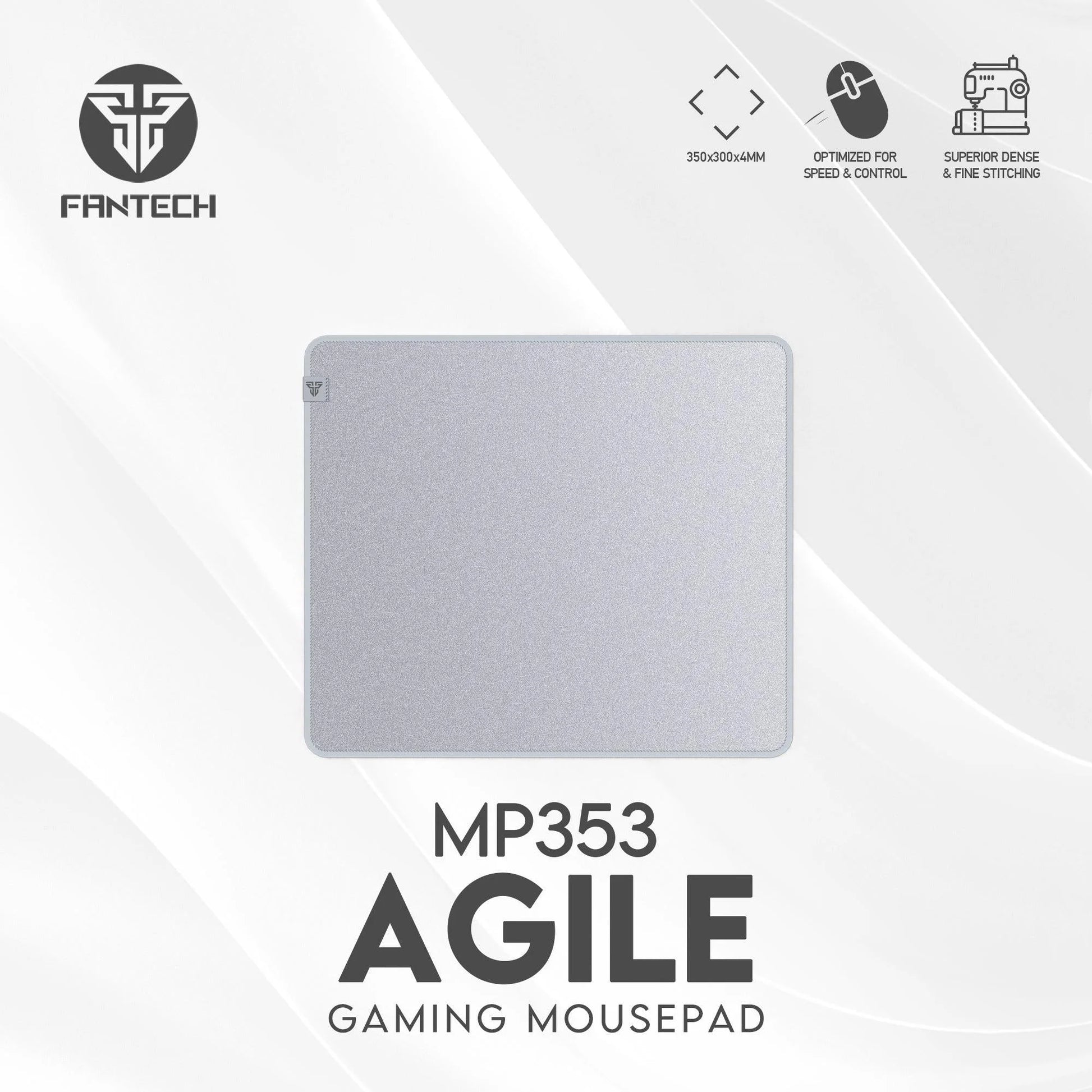 Fantech agile mp353 se mousepad for ultimate precision and comfort - mousepad