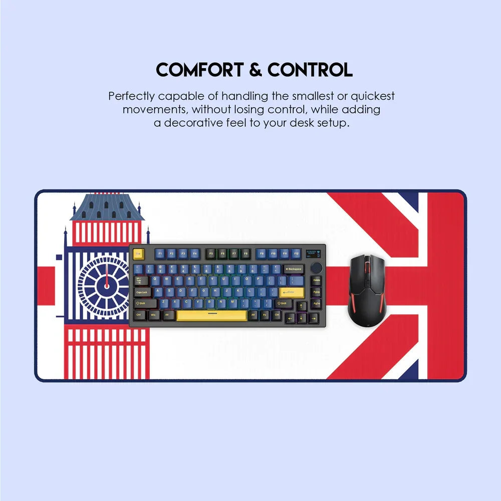Fantech ato mp905 desk mat vibe edtion london tour - pc hardware