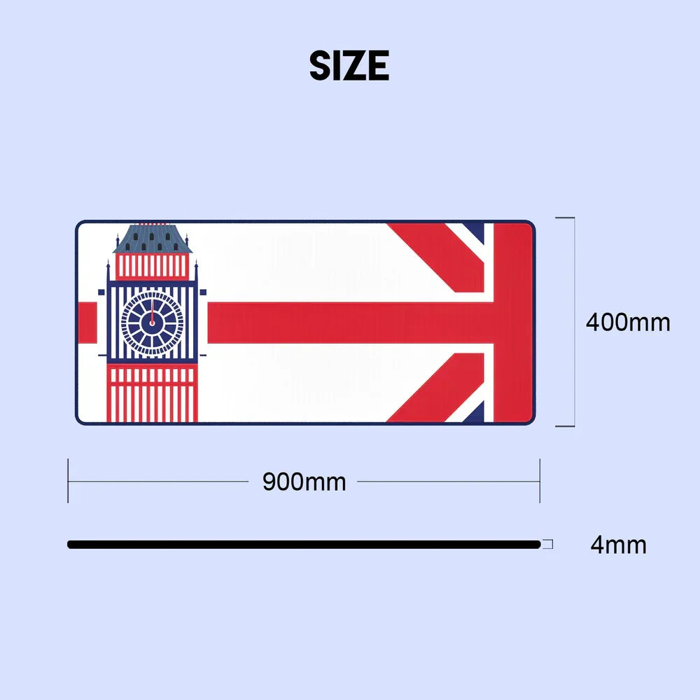 Fantech ato mp905 desk mat vibe edtion london tour - pc hardware
