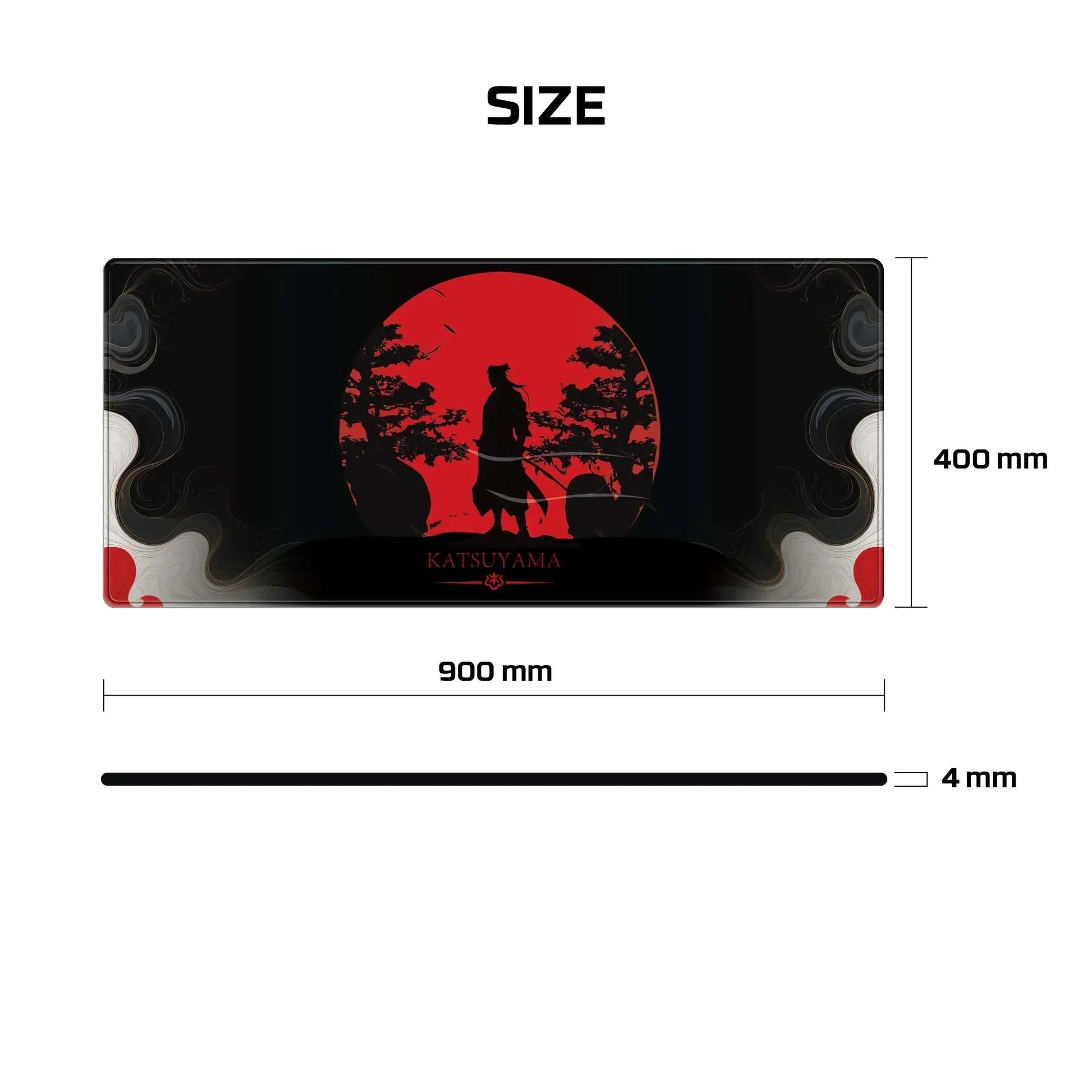 Fantech ato mp905 katsuyama deskmat mouse pad - mousepad