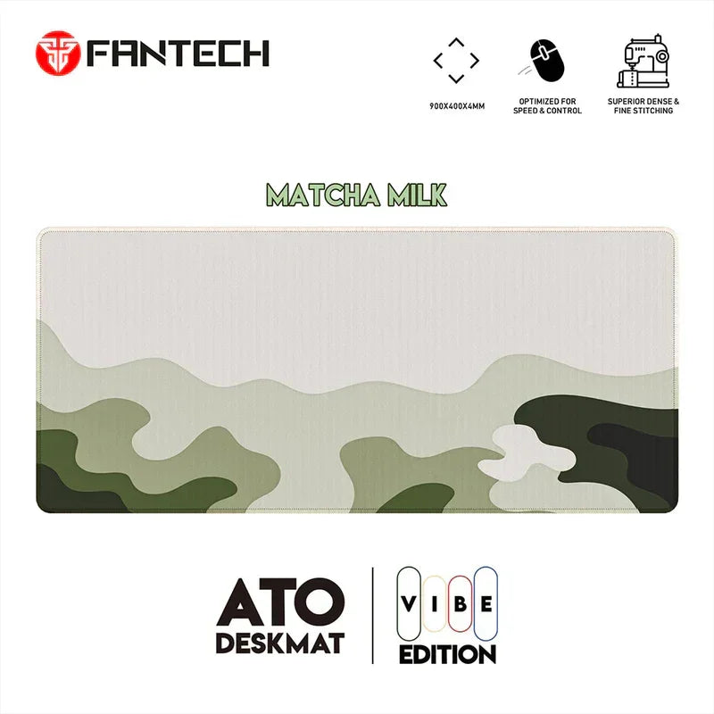 Fantech ato mp905 vibe edition desk mat - milky matcha mousepad - pc hardware