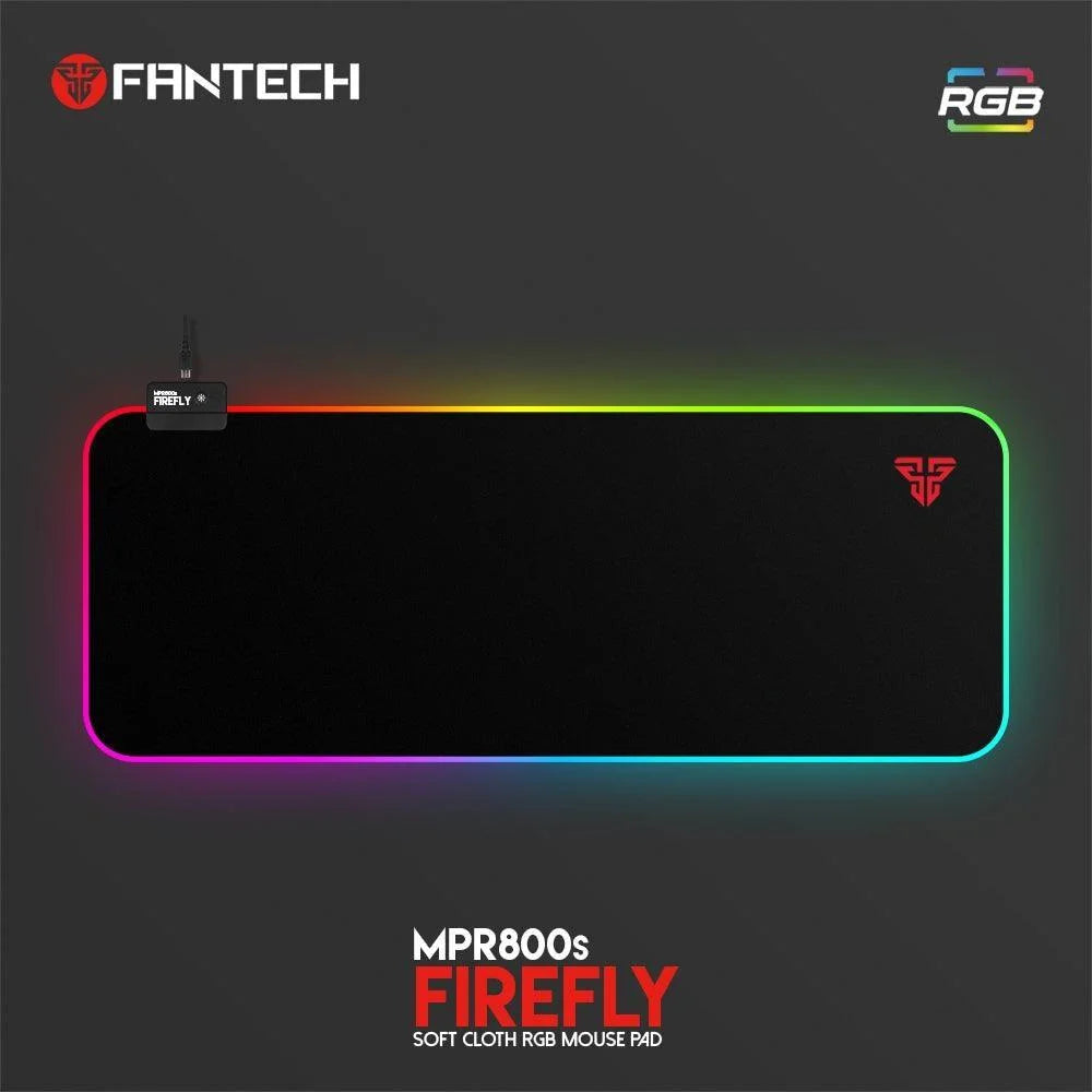 Fantech firefly mpr800s soft cloth rgb mousepad - mousepad