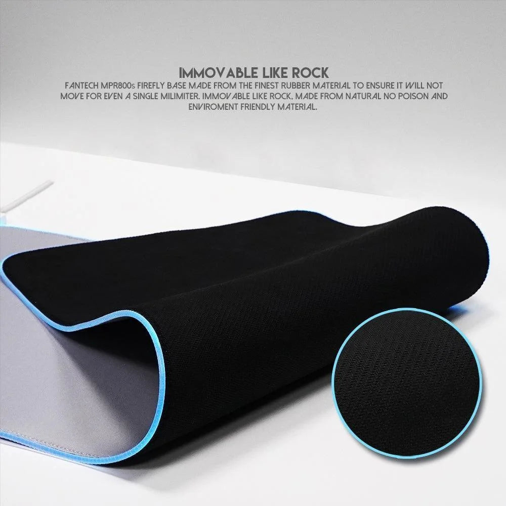 Fantech firefly mpr800s soft cloth rgb mousepad - mousepad