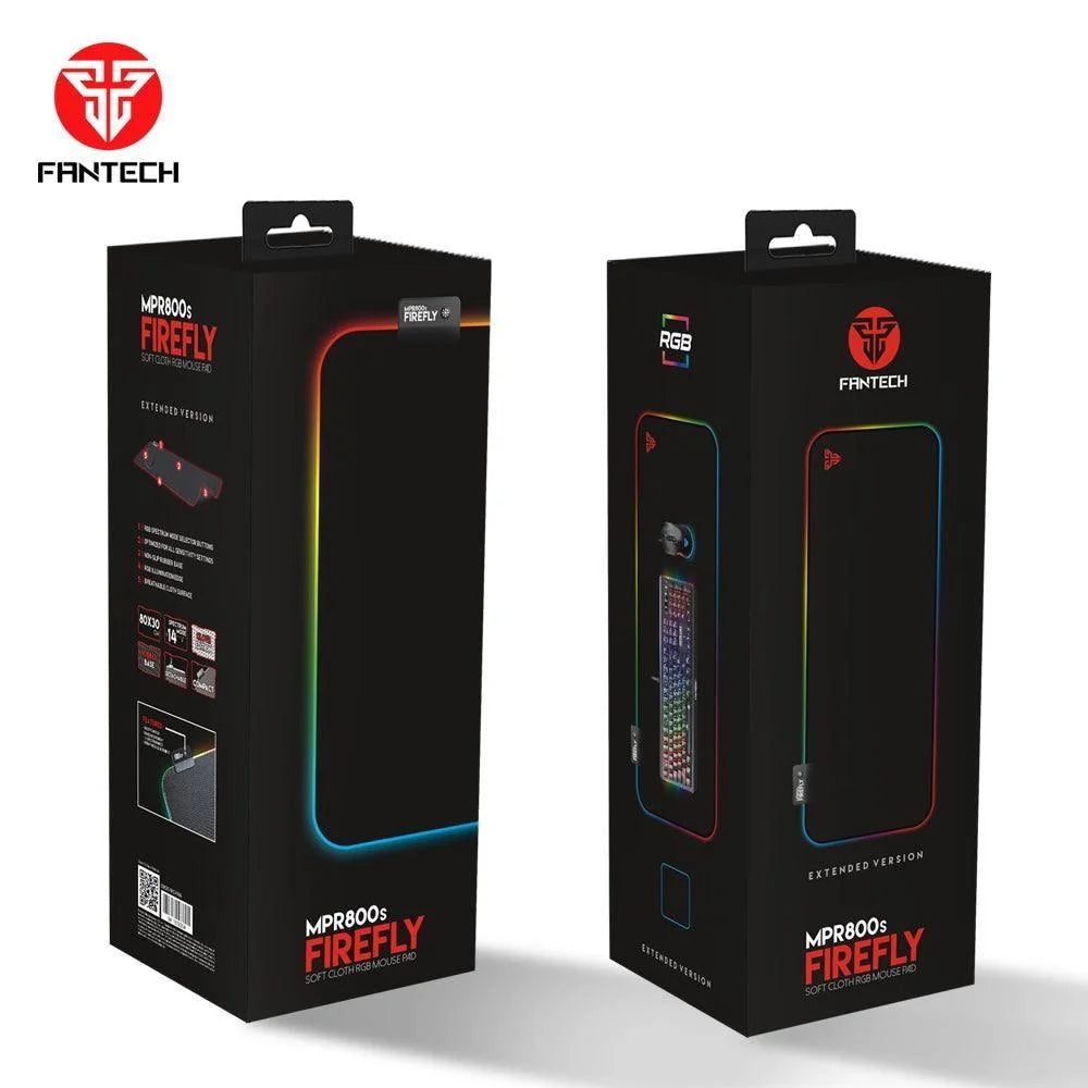 Fantech firefly mpr800s soft cloth rgb mousepad - mousepad