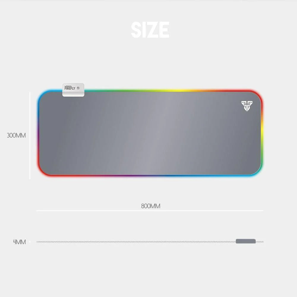 Fantech firefly mpr800s soft cloth rgb mousepad - mousepad