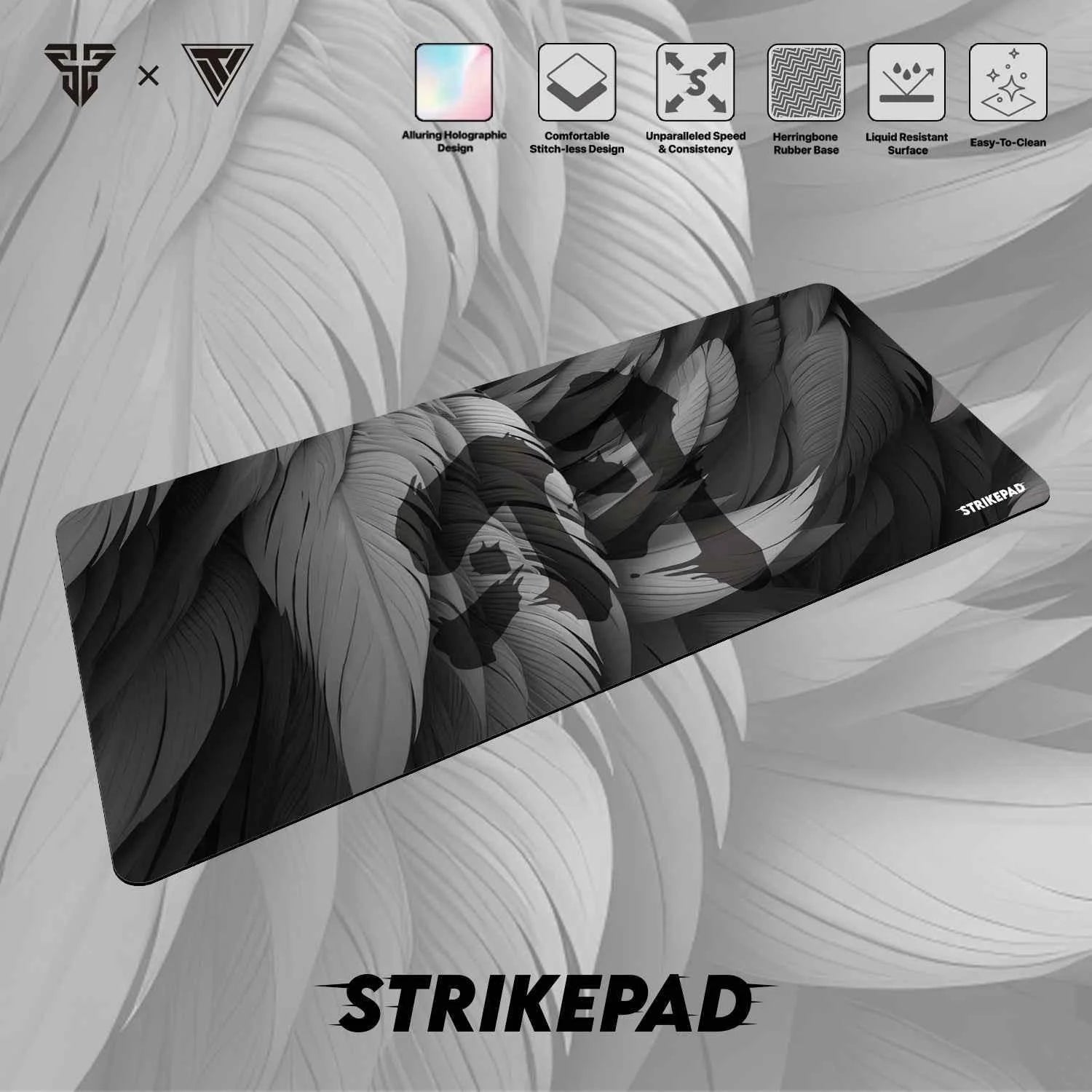 Fantech strikepad mst901 gaming mousepad 900x400x3mm with transformation pattern - mousepad
