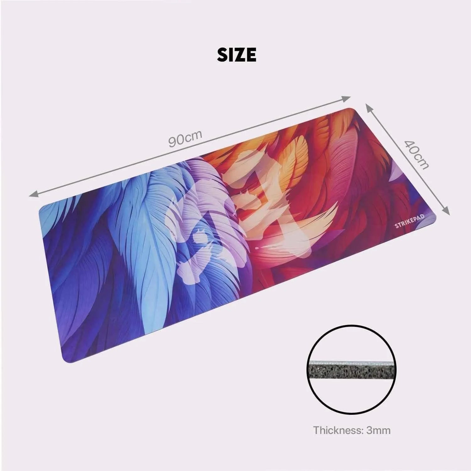 Fantech strikepad mst901 waterproof gaming mousepad - mousepad