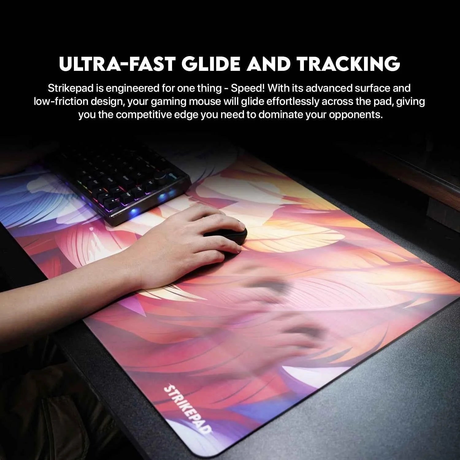 Fantech strikepad mst901 waterproof gaming mousepad - mousepad