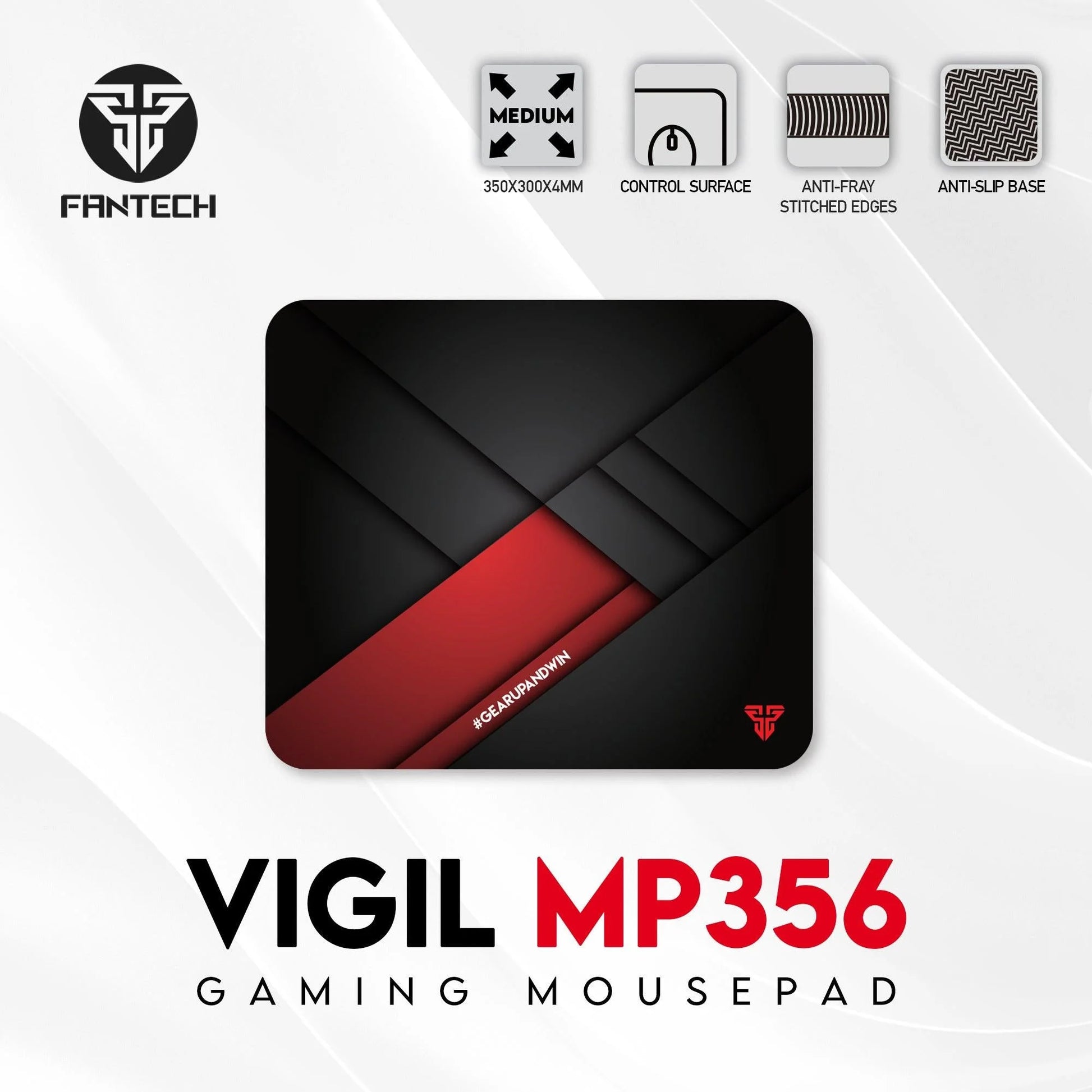 Fantech vigil mp356 gaming mouse pad - mousepad