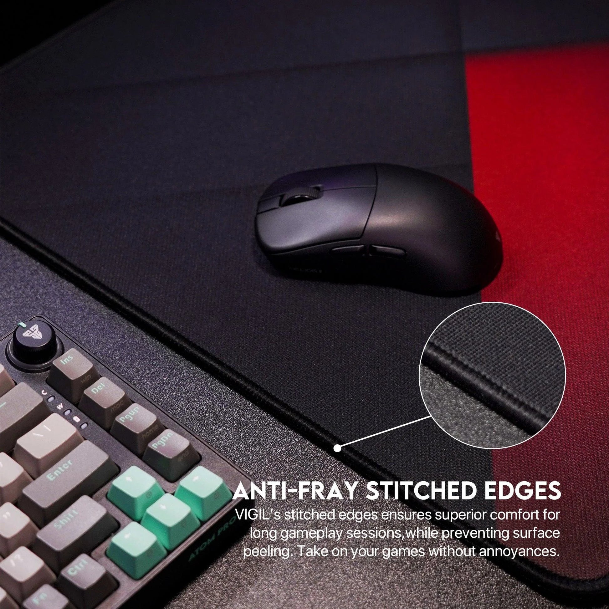 Fantech vigil mp456 mouse pad for ultimate gaming precision and control - mousepad