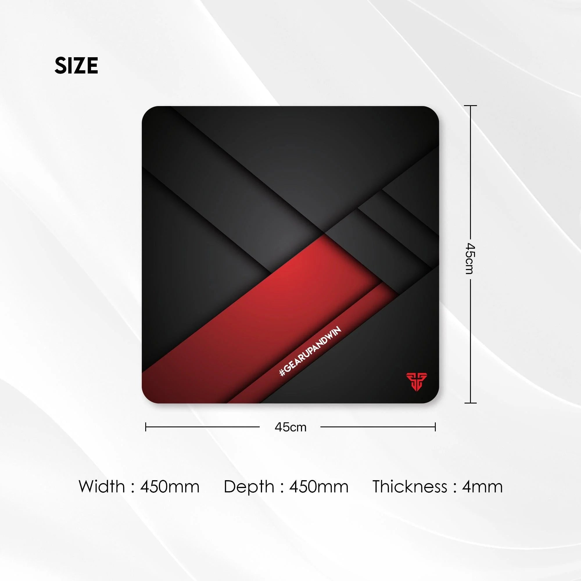Fantech vigil mp456 mouse pad for ultimate gaming precision and control - mousepad