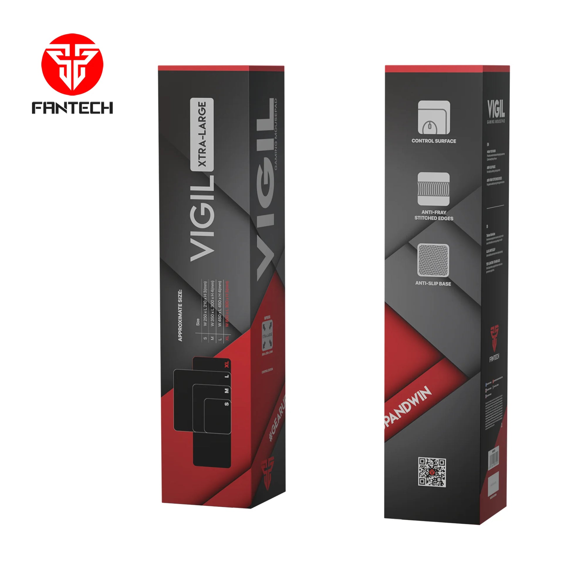 Fantech vigil mp806 gaming mouse pad - precision comfort for gamers - mousepad