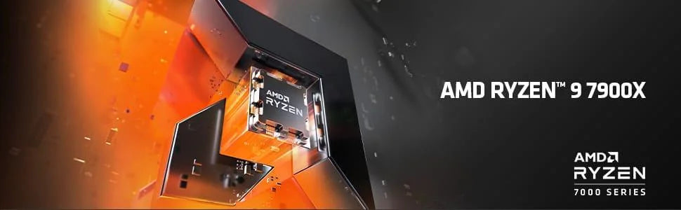 Amd ryzen 9 7900x 12-core 4.7ghz (5.6 ghz max boost) tray - pc hardware