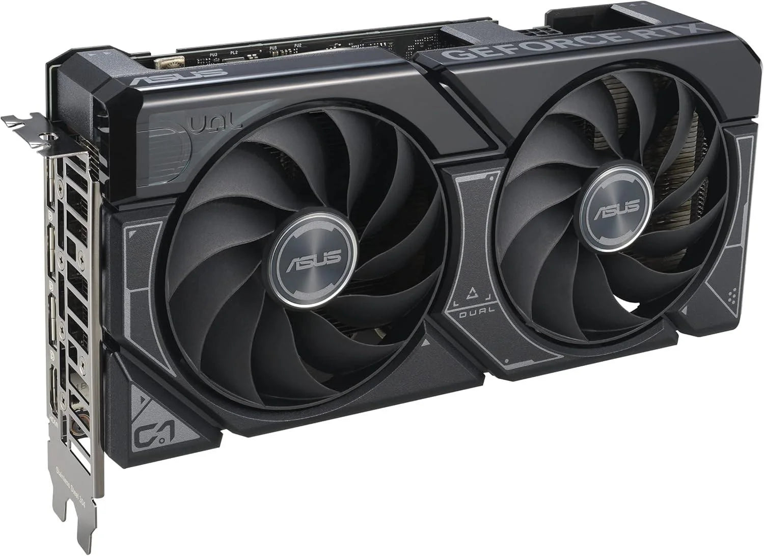 Asus geforce rtx 4060 graphics card - dual oc edition 8gb gddr6 with dlss 3 and pcie 4.0 - coolers & power supply