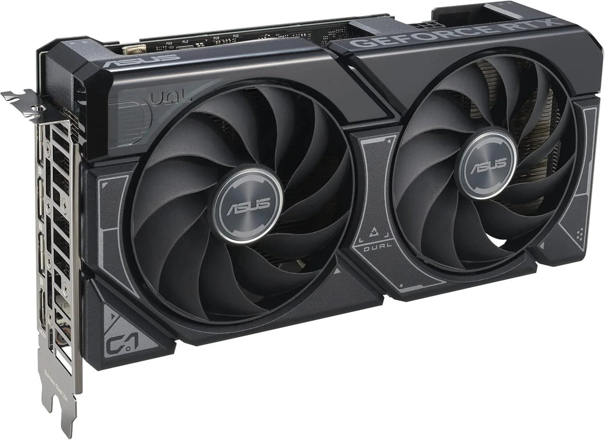 Asus geforce rtx 4060 graphics card - dual oc edition 8gb gddr6 with dlss 3 and pcie 4.0 - coolers & power supply