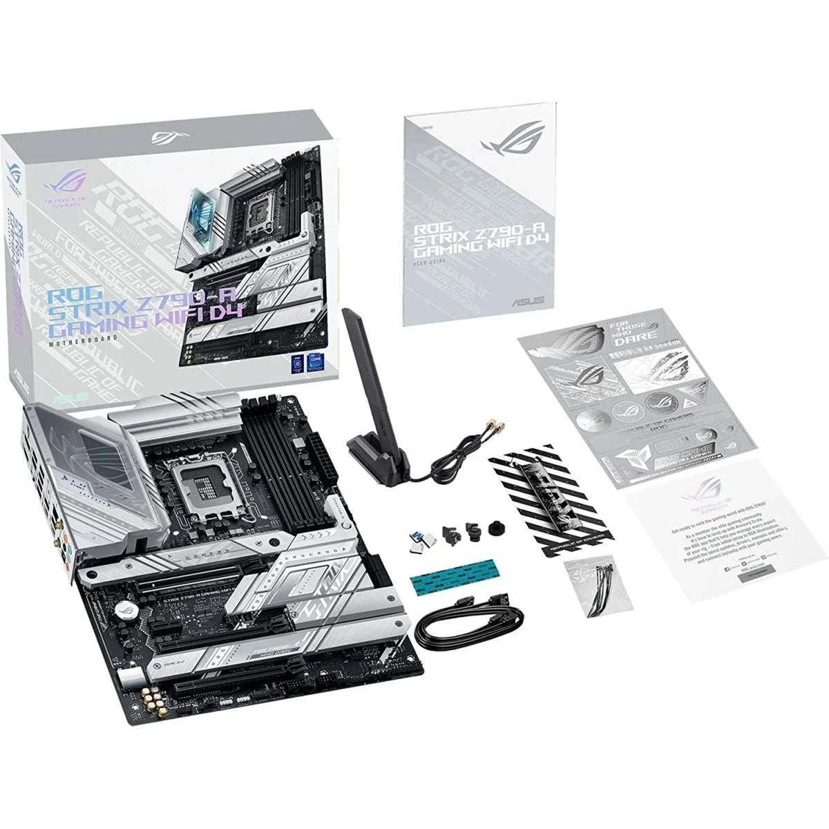 Asus rog strix z790-a gaming wifi 6e 4x m.2 slots - pc hardware