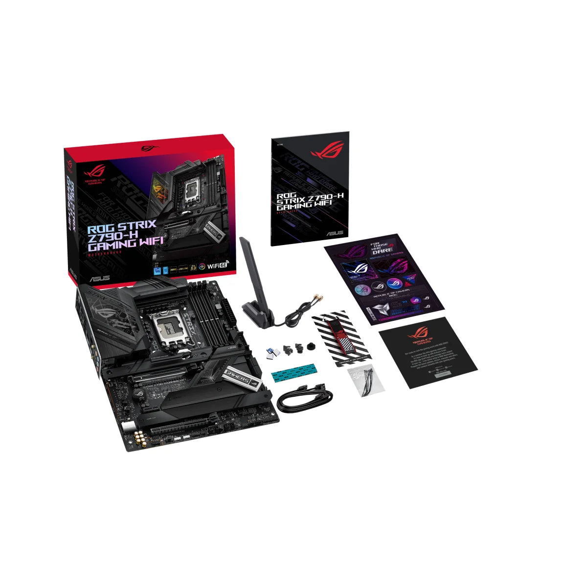 Asus rog strix z790-h gaming wifi 6e ddr5 - pc hardware