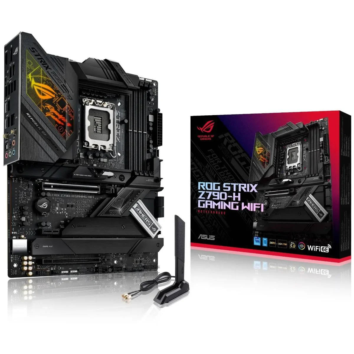 Asus rog strix z790-h gaming wifi 6e ddr5 - pc hardware