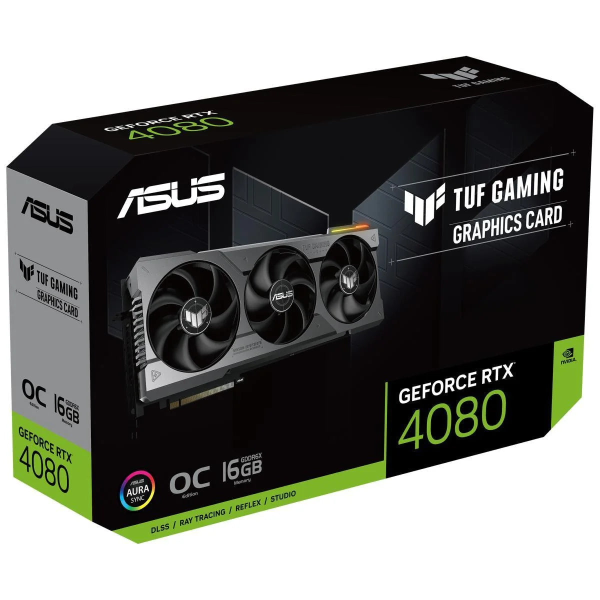 Asus tuf gaming nvidia geforce rtx 4080 oc edition 16gb gddr 6x video card - pc hardware