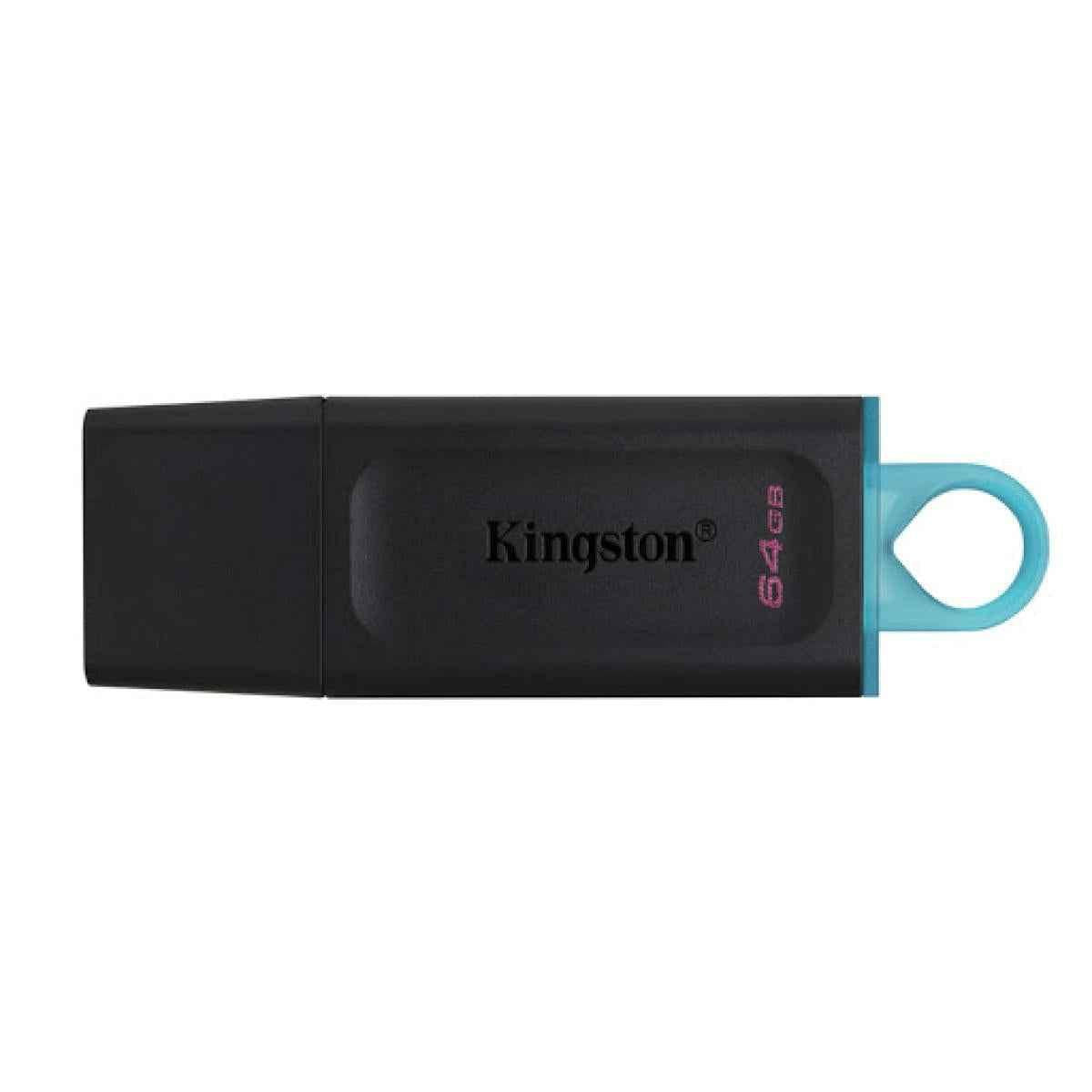 Kingston 64gb usb 3.2 flash drive - datatraveler exodia - cables & chargers | mobile essential